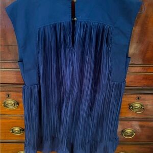 Anthropologie blue dress NWT size small